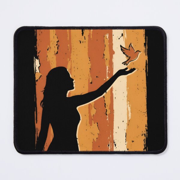 Item preview, Women with bird designed and sold by stoine.