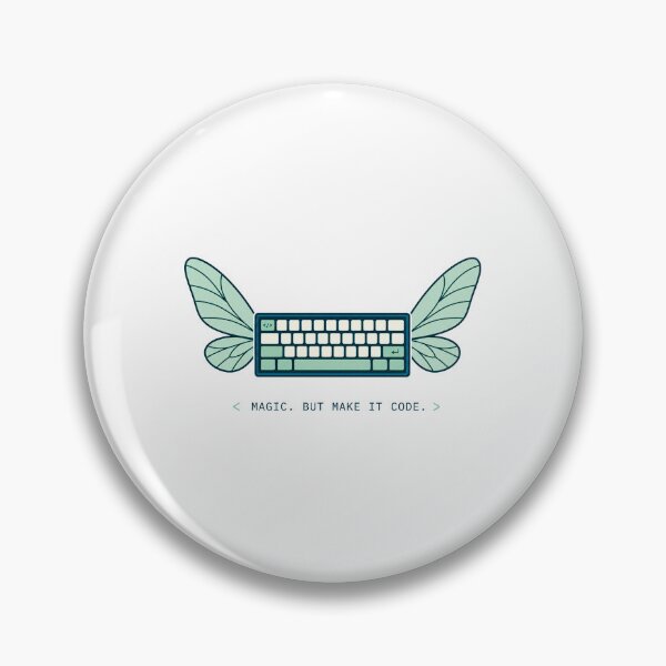 Item preview, Magic But Make It Code Shirt, Fairy Coder Keyboard T-Shirt, Programmer Gift, Software Developer Tee, Coding Fairy Aesthetic, Web Developer Graphic Shirt designed and sold by KAYJAY DESIGNS.