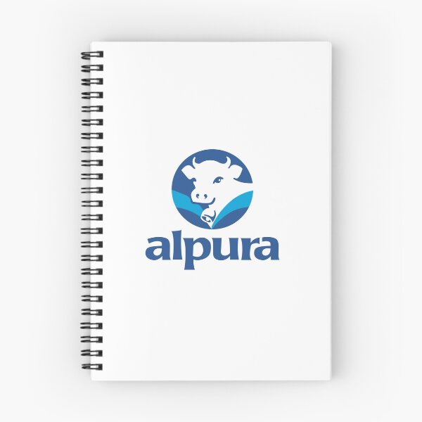 Item preview, Alpura Dairy Cow Bell Blue Emblem Logo designed and sold by junpart.