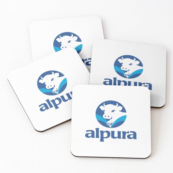 Item preview, Alpura Dairy Cow Bell Blue Emblem Logo designed and sold by junpart.