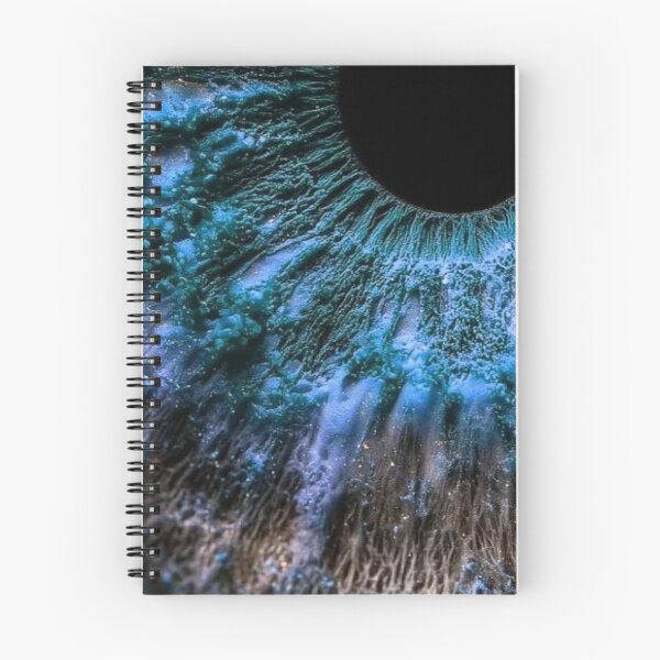 Item preview, Deep Blue Eye Iris Macro Cosmic Human Pupil Texture Art designed and sold by LYAN-STORE.