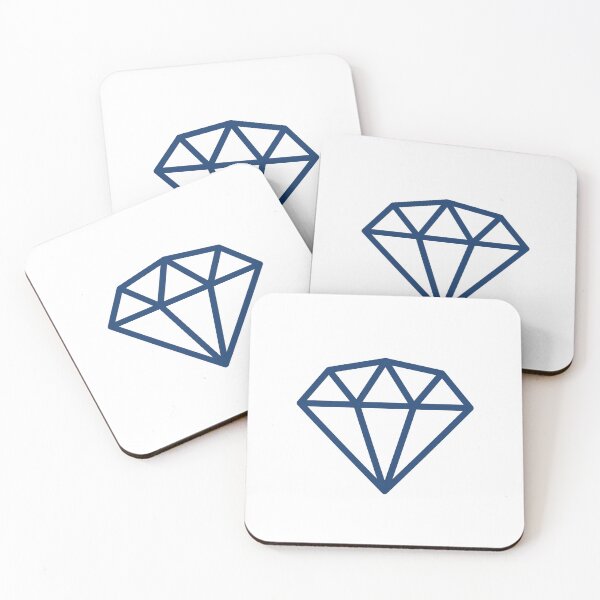 Item preview, Blue Diamond Gem Icon Illustration designed and sold by VectorForge Studio.