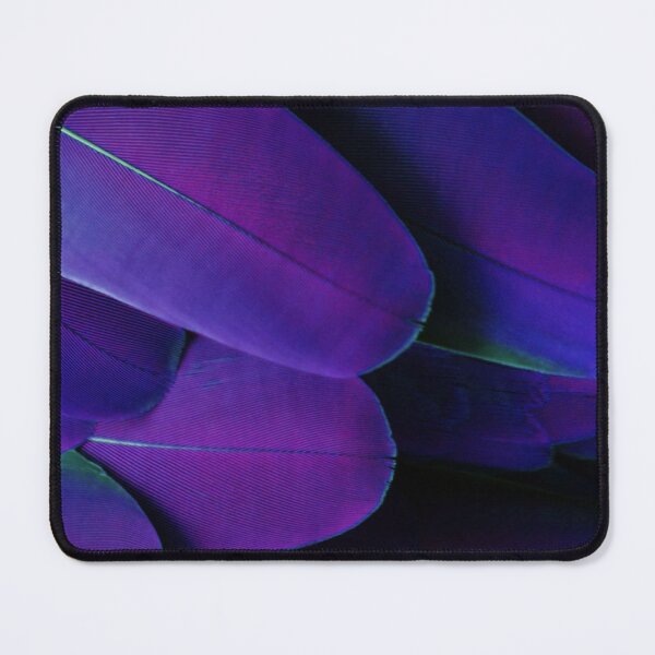 Item preview, Vibrant Purple Feather Texture Neon Iridescent Parrot Plumage Macro designed and sold by LYAN-STORE.