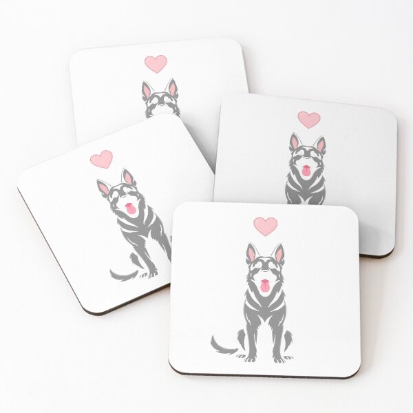 Item preview, LOVE Slate Merle Border Collie Classic T-Shirt designed and sold by Cafe18.