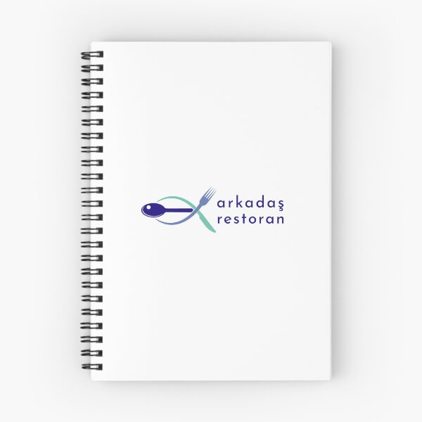 Item preview, Arkadas Restoran Cutlery Fish Minimalist Restaurant Logo designed and sold by junpart.