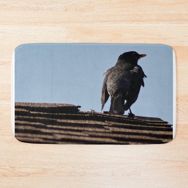 Item preview, American Robin resting on Roof designed and sold by WilesNailsPower.