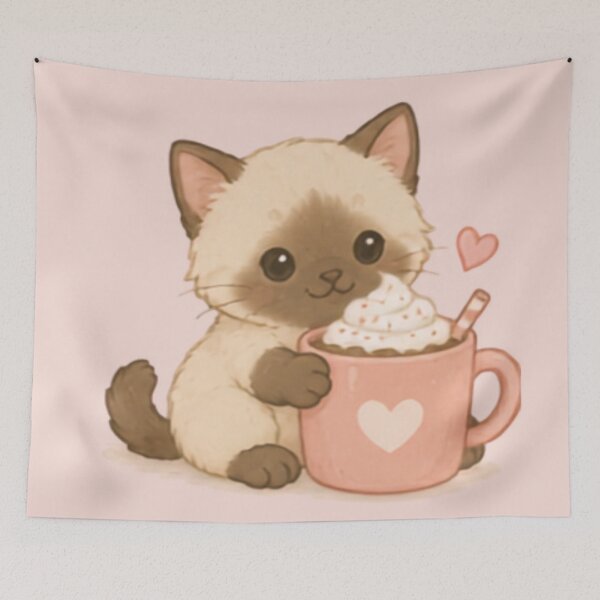 Item preview, Cute Cocoa Kitten designed and sold by MellowMunchkins.
