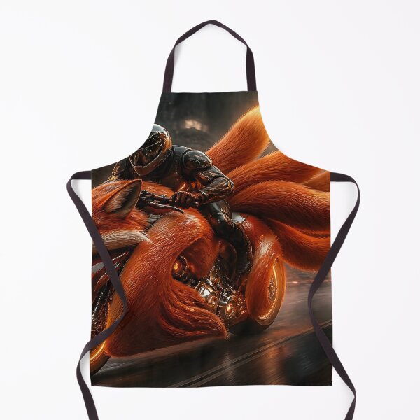 Item preview, Nine-Tailed Fox Motorcycle designed and sold by sigmaartstudio.