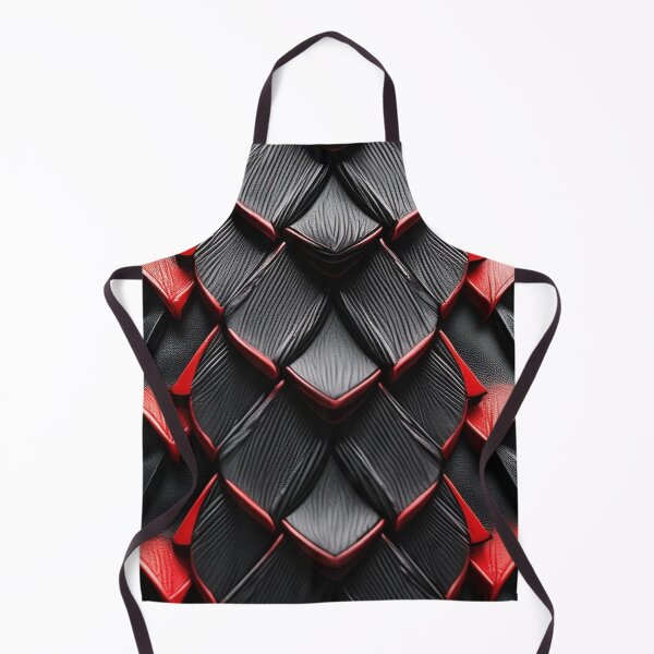 Item preview, Black and Red Dragon Scale Armor Texture Dark Fantasy Pattern designed and sold by LYAN-STORE.
