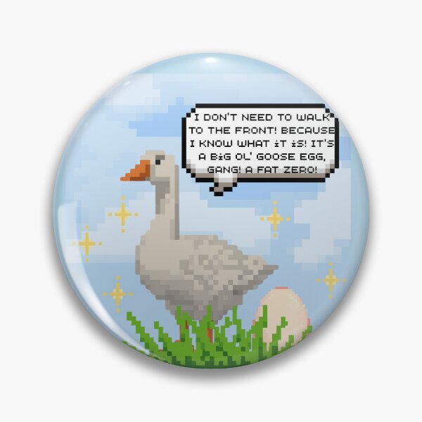 Item preview, Big ol' goose egg  designed and sold by TheUndeadDesign.