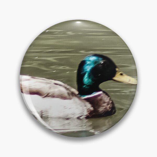 Item preview, Drake Duck swimming in Pond designed and sold by WilesNailsPower.