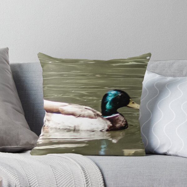 Item preview, Drake Duck swimming in Pond designed and sold by WilesNailsPower.