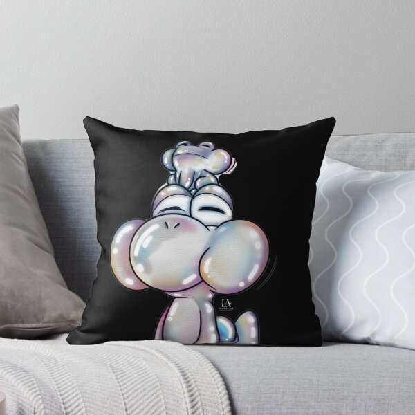 Item preview, Shiny Iridescent Bubble Yoshi with Tiny Frog Aesthetic designed and sold by LudmylArt.