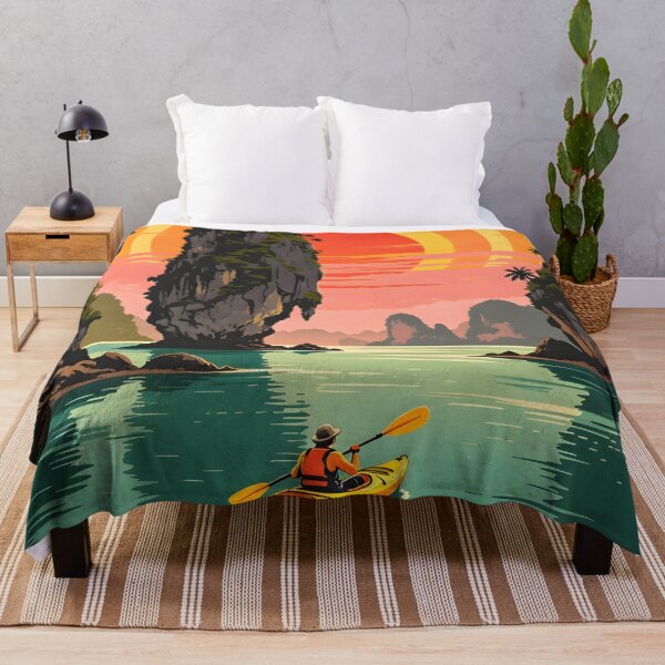 Item preview, James Bond Island Kayak – Retro Sunset Series designed and sold by Spirit of Siam.