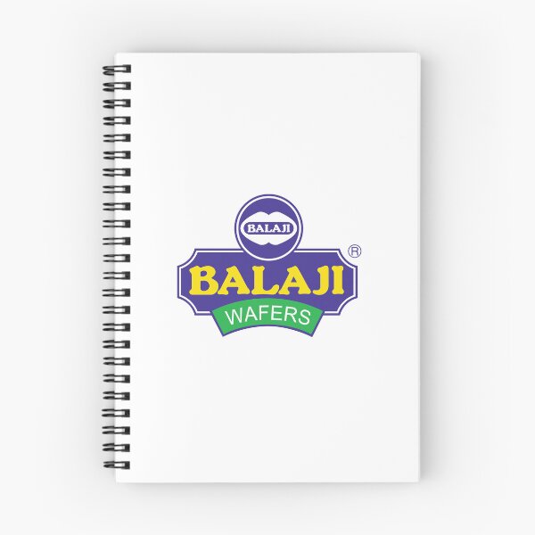 Item preview, Balaji Wafers Snack Brand Vintage Blue Logo designed and sold by junpart.