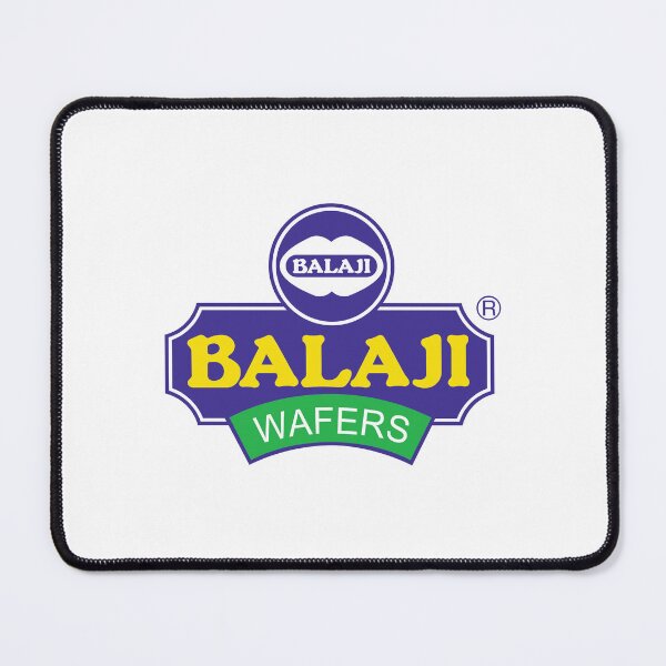 Item preview, Balaji Wafers Snack Brand Vintage Blue Logo designed and sold by junpart.