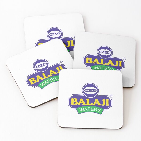 Item preview, Balaji Wafers Snack Brand Vintage Blue Logo designed and sold by junpart.