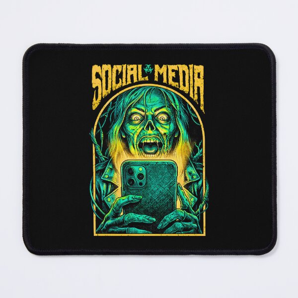 Item preview, Social Media Zombie Girl Funny Undead Woman Halloween designed and sold by GrandeDuc.