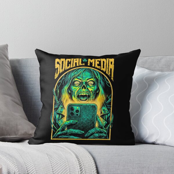 Item preview, Social Media Zombie Girl Funny Undead Woman Halloween designed and sold by GrandeDuc.