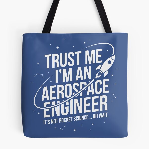Item preview, Trust Me I'm an Aerospace Engineer Funny Rocket Science and Space designed and sold by PGRprint.