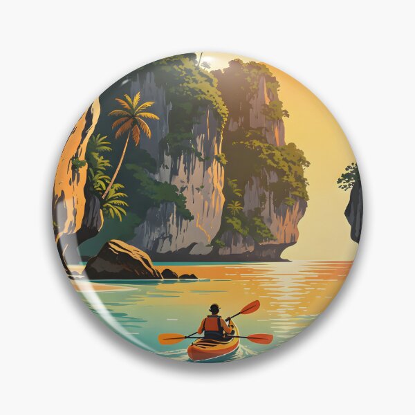 Item preview,  Hong Island Lagoon Kayak – Retro Sunset Series designed and sold by Spirit of Siam.