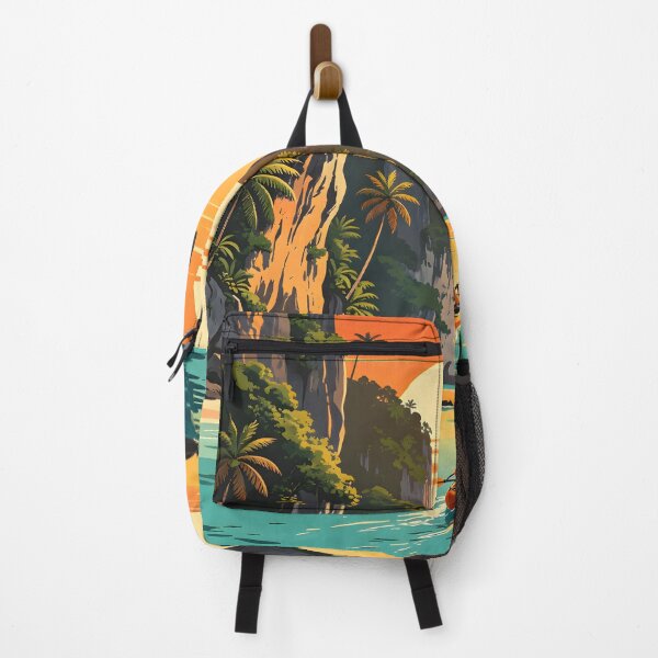 Item preview, Hong Island Lagoon Kayak – Retro Sunset Series designed and sold by Spirit of Siam.