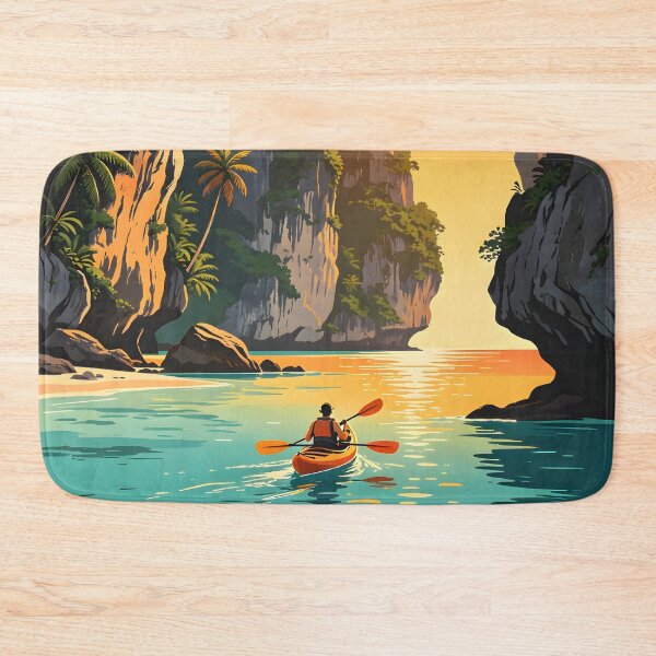Item preview,  Hong Island Lagoon Kayak – Retro Sunset Series designed and sold by Spirit of Siam.
