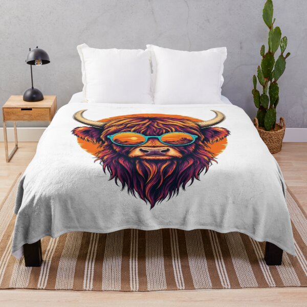 Item preview, Cool Buffalo With Sunset Sunglasses designed and sold by Lobory.