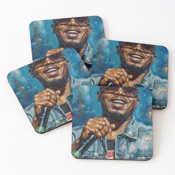 Item preview, Nas Rapper Oil Painting designed and sold by maretsad.