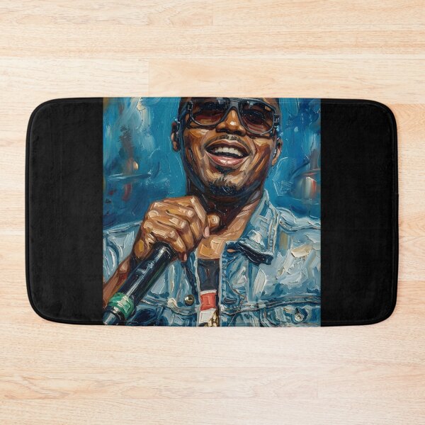 Item preview, Nas Rapper Oil Painting designed and sold by maretsad.