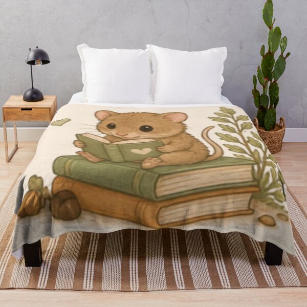 Item preview, Bookworm Harvest Mouse designed and sold by MellowMunchkins.