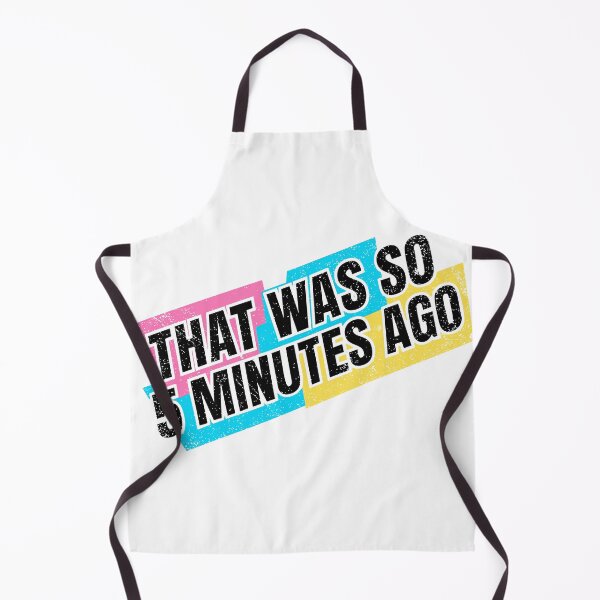 Item preview, That Was So 5 Minutes Ago Retro 90s Nostalgia Graphic designed and sold by ShirtRemarks.