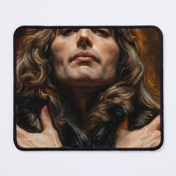 Item preview, freddie mercury oil painting designed and sold by maretsad.