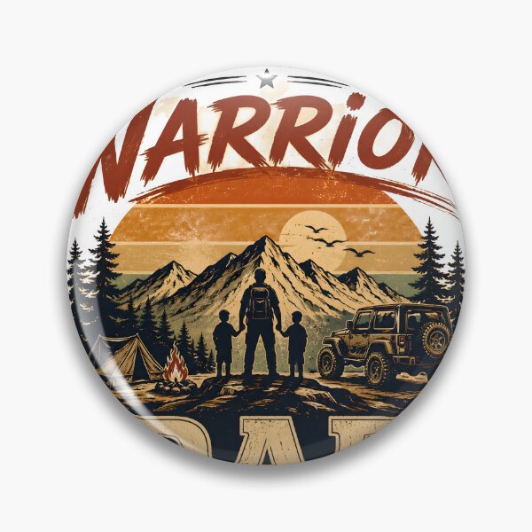 Item preview, Weekend Warrior Dad – Camping Dad T-Shirt, Outdoor Adventure Tee, Father's Day Gift, Hiking Jeep Campfire Mountain Graphic designed and sold by Bright Static.