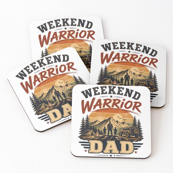 Item preview, Weekend Warrior Dad – Camping Dad T-Shirt, Outdoor Adventure Tee, Father's Day Gift, Hiking Jeep Campfire Mountain Graphic designed and sold by GracePixelArt.