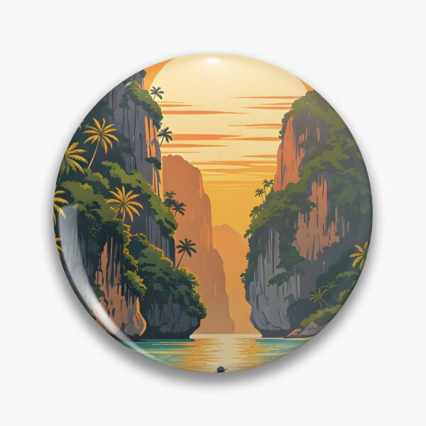 Item preview,  Hong Island Lagoon Kayak – Retro Sunset Series designed and sold by Spirit of Siam.