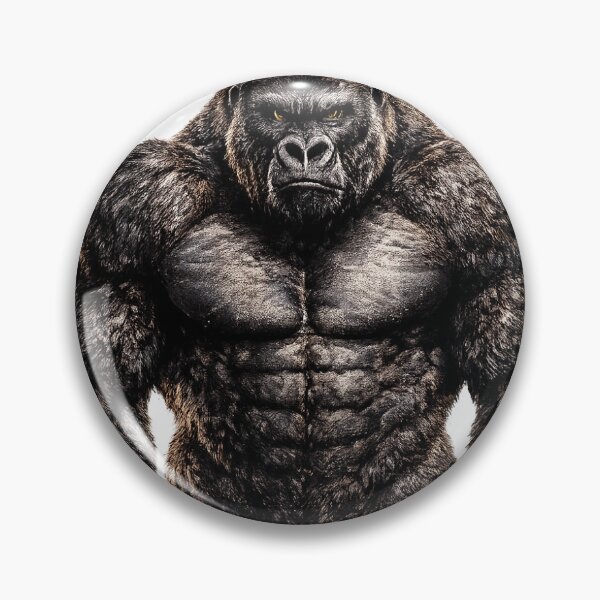 Item preview, Conquer the Impossible | Silverback Gorilla Motivational T-Shirt designed and sold by Bathu Designs.