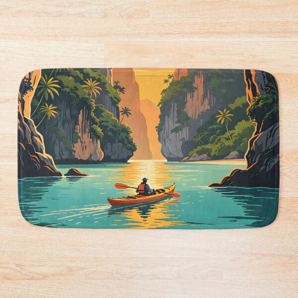 Item preview,  Hong Island Lagoon Kayak – Retro Sunset Series designed and sold by Spirit of Siam.