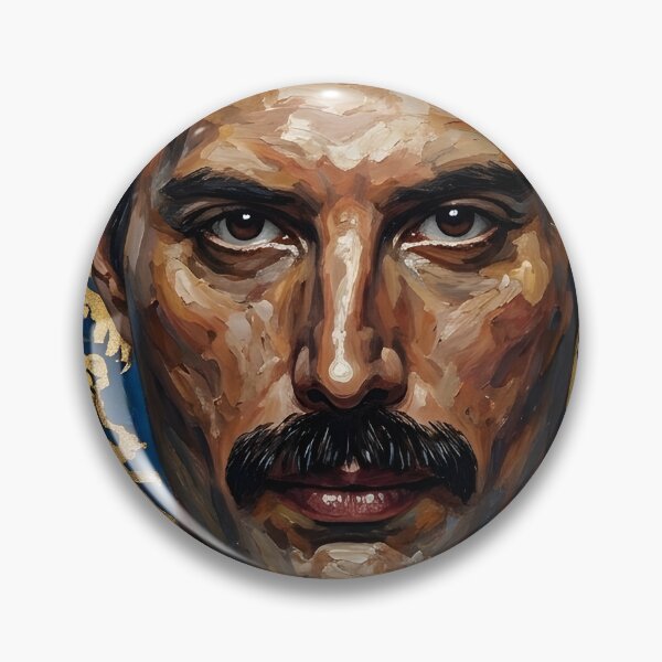 Item preview, freddie mercury oil painting designed and sold by maretsad.