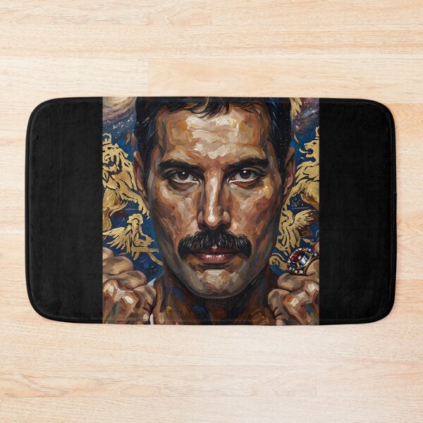 Item preview, freddie mercury oil painting designed and sold by maretsad.