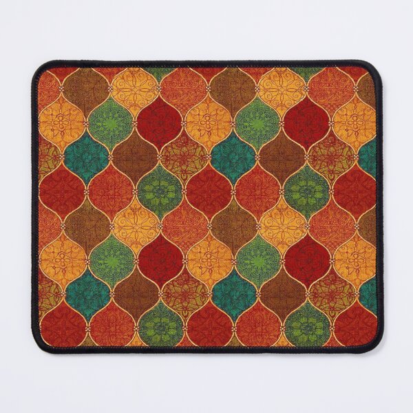 Item preview, Moroccan Mosaic Tile Pattern | Colorful Boho Geometric Seamless Design designed and sold by Pickachoo.