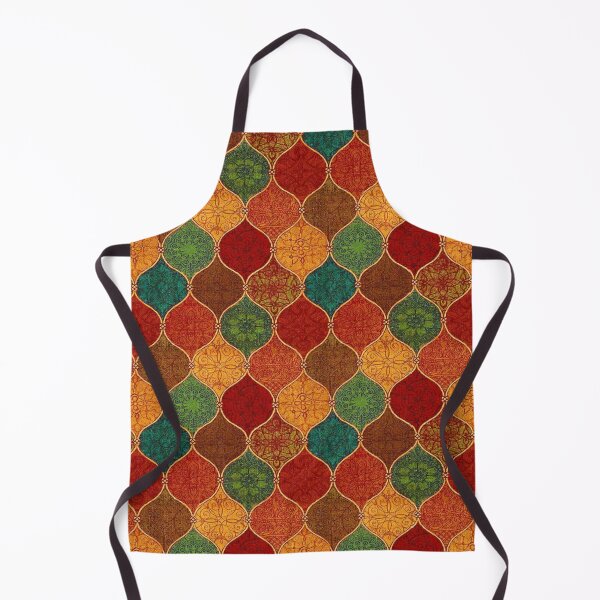 Item preview, Moroccan Mosaic Tile Pattern | Colorful Boho Geometric Seamless Design designed and sold by Pickachoo.