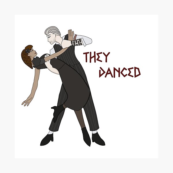 Item preview, They Danced - Hadestown Inspired Art designed and sold by NoaHasACamera.