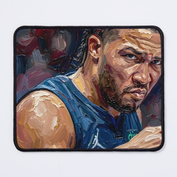 Item preview, Jalen Brunson Oil Painting designed and sold by maretsad.