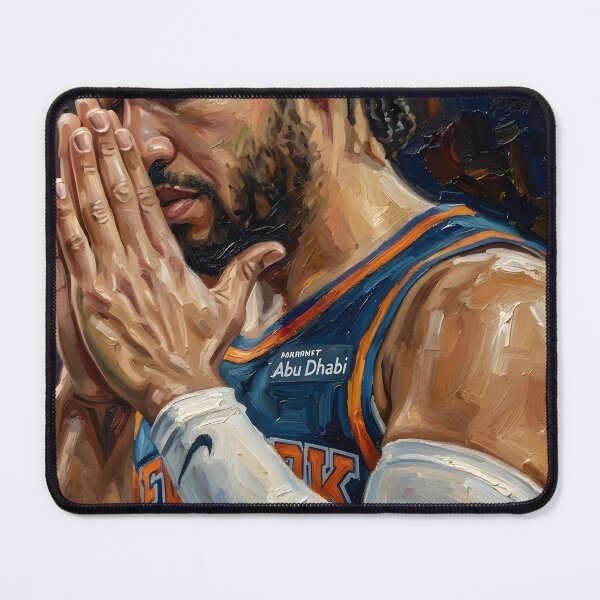 Item preview, Jalen Brunson Oil Painting designed and sold by maretsad.