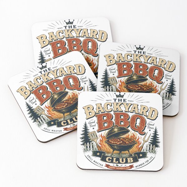 Item preview, Backyard BBQ Club – Funny Grill Master T-Shirt, Father's Day BBQ Shirt, Barbecue Lover Gift designed and sold by GracePixelArt.