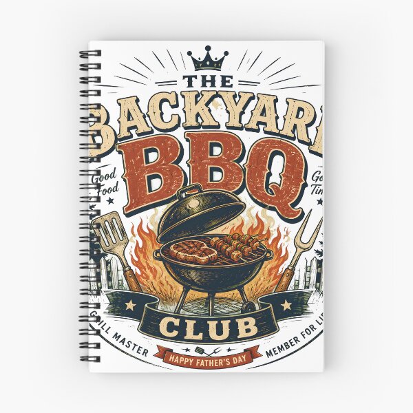 Item preview, Backyard BBQ Club – Funny Grill Master T-Shirt, Father's Day BBQ Shirt, Barbecue Lover Gift designed and sold by Bright Static.