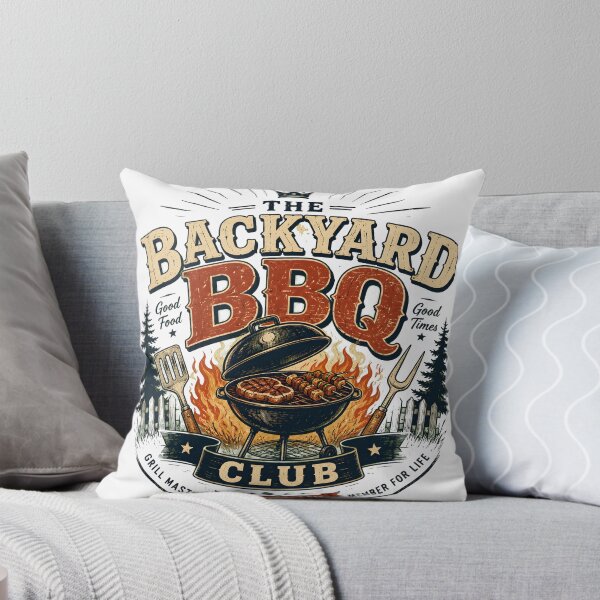 Item preview, Backyard BBQ Club – Funny Grill Master T-Shirt, Father's Day BBQ Shirt, Barbecue Lover Gift designed and sold by GracePixelArt.