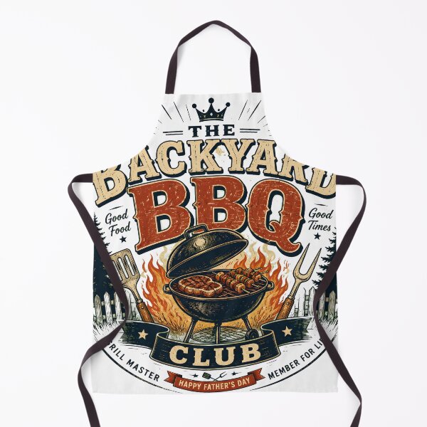 Item preview, Backyard BBQ Club – Funny Grill Master T-Shirt, Father's Day BBQ Shirt, Barbecue Lover Gift designed and sold by GracePixelArt.