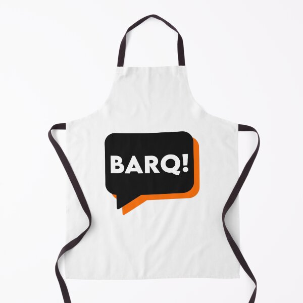 Item preview, BARQ Speech Bubble Bold Orange Logo designed and sold by junpart.